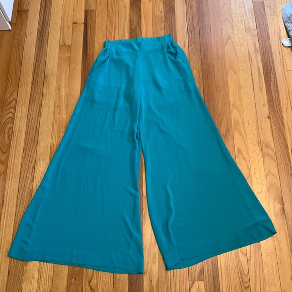 Sheer wide leg chiffon pants - Picture 1 of 2